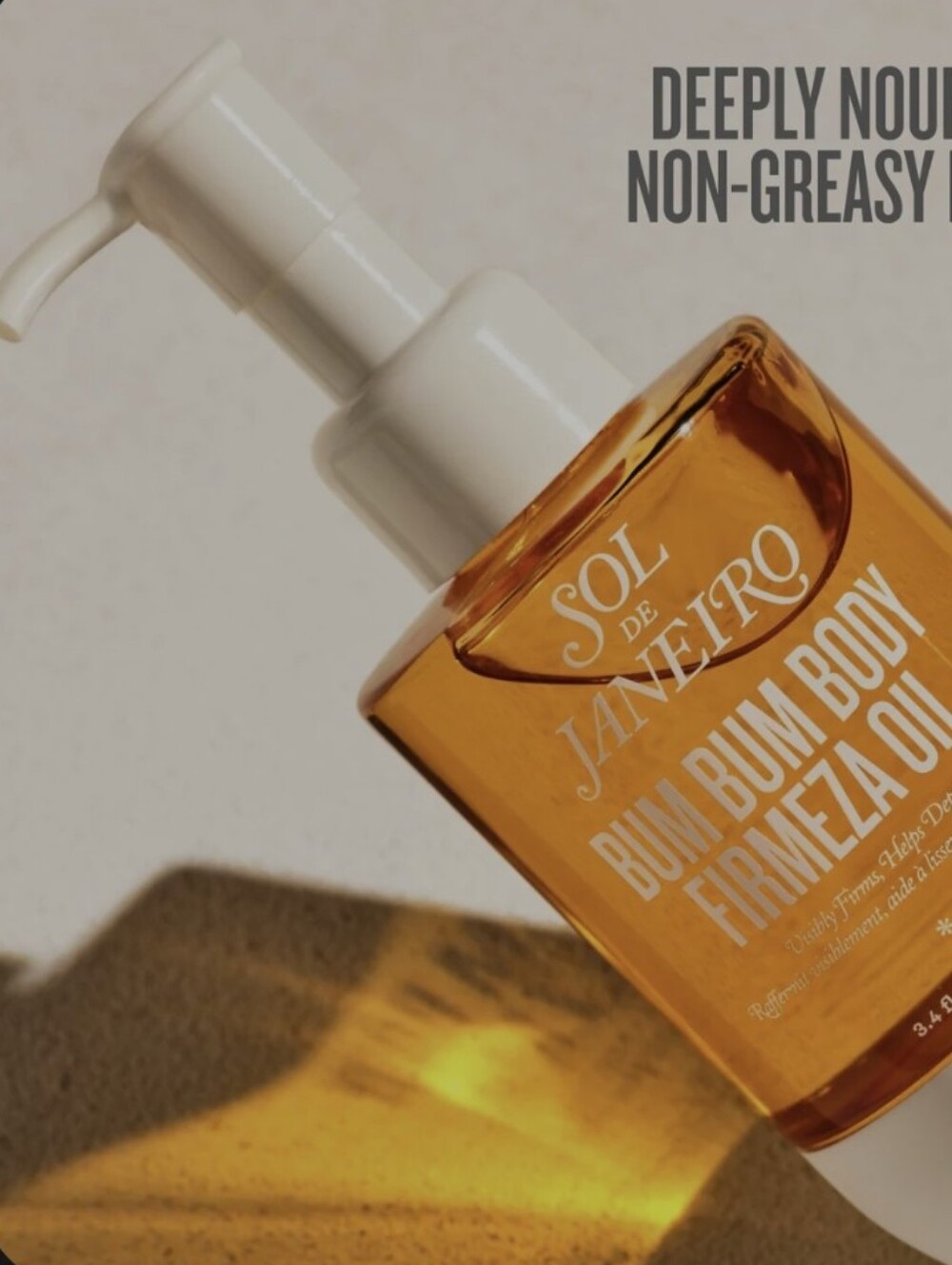 Sol de Janeiro Bum Bum Body Firmeza Oil — Orange - Picture 2 of 4